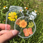 🌸Muttertagsgeschenke: Transparente Trockenblumen-Lesezeichen